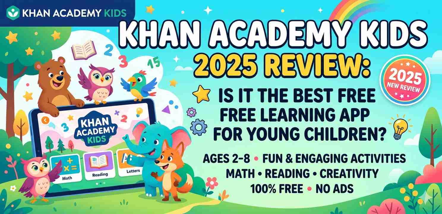 Khan Academy Kids 2025 Review: Is It the Best Free Learning App for Young Children?